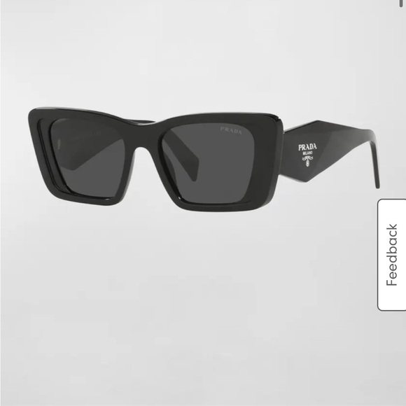 BRAND NEW Prada Geometric Acetate Butterfly Sunglasses - Picture 1 of 11